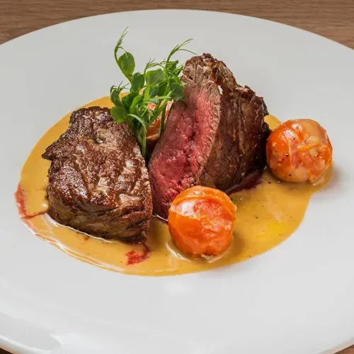 Steak Mignon cu sos gorgonzola